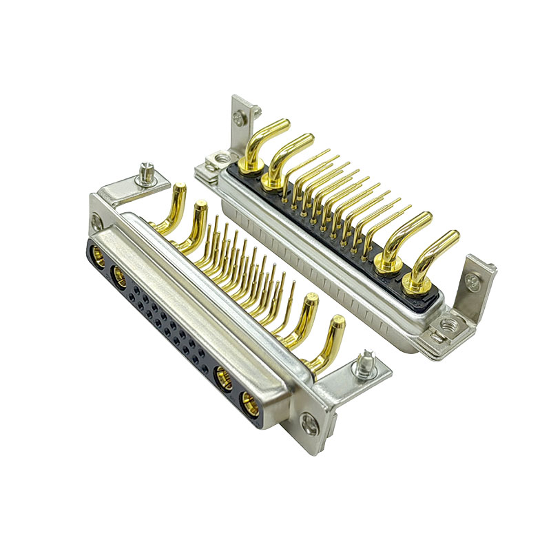 21w4 bending 90 ° d-sub connector