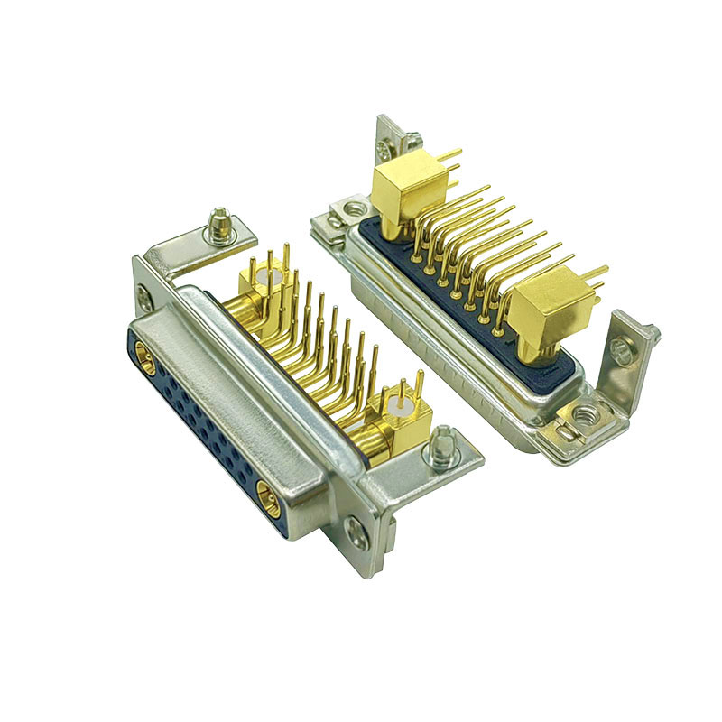 17w2 bending 90 ° d-sub connector